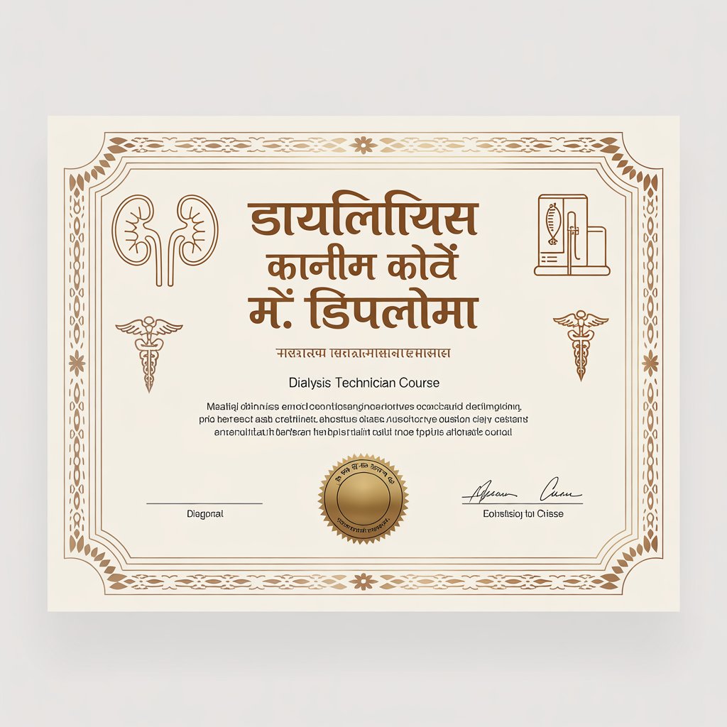 Diploma in Dialysis Technician Course in Hindi