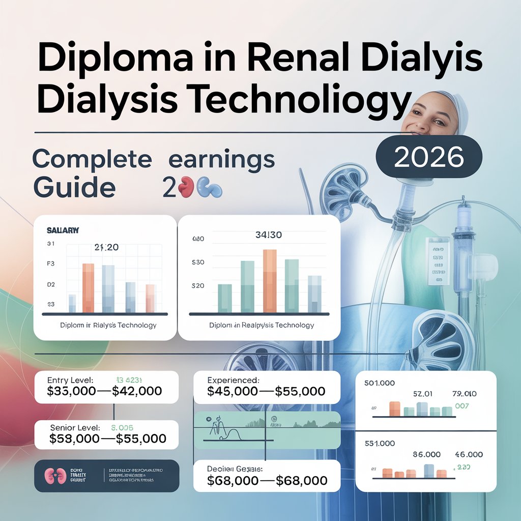 What is the Salary of a Diploma in Renal Dialysis Technology? Complete Earnings Guide 2026